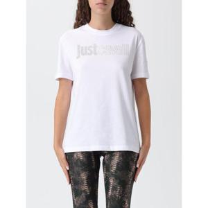 저스트까발리 반팔 티셔츠 79PAHE23CJ110 G03 White