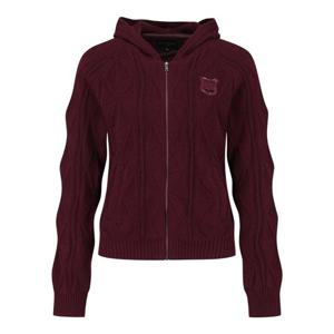 [세인트앤드류스]여성 아가일 패턴 후드 집업 가디건 (821D4SD002WN)