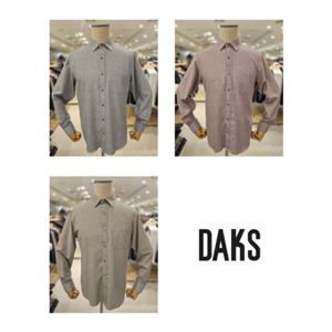 닥스셔츠 (양말증정) DLW1SHDL122-W1 3종택1 25년 FW 노케어 솔리드