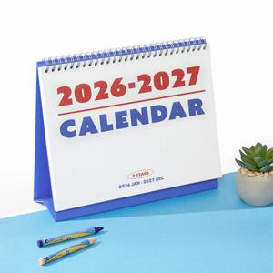 아트박스 2026 블루 2년 탁상달력