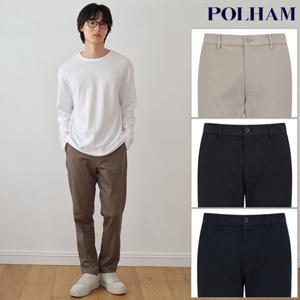 [폴햄] PHF4PP1026 남성 컴포트 테이퍼드 웜 치노 팬츠