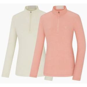 [콜핑]LD08 여성 가을 신축성좋은 약기모 집업등산티 KVT0433W