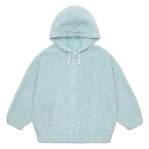 [에꼴리에][에꼴리에] 여아 컬러 양털 플리스 후드 점퍼 21D0153