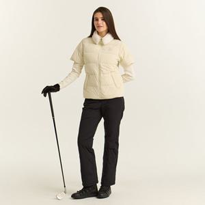 [먼싱웨어]여성 구스 다운 부츠컷 팬츠 블랙 MQ422LPTN3