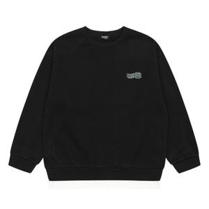 [에꼴리에]MARIO여아 기모 소녀 일러스트 레이어드 맨투맨 티셔츠 21D0455_BK