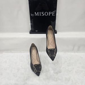 [미소페]By미소페 여성 모던 포인트 버클 힐 112HT411SI006 BLAC