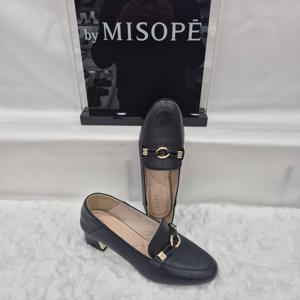 [미소페]By미소페 여성 골드 장식 로퍼 112HT419DH006 BLACK 3 J