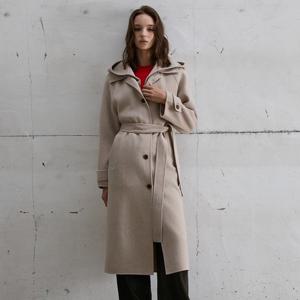 [에고이스트][전략]후드 탈부착 핸드메이드 롱 코트 ER4TC002