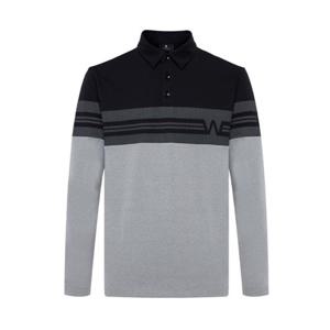 [와이드앵글]남성 CO 어깨 배색 보더 폴로 티셔츠 MWMU25271