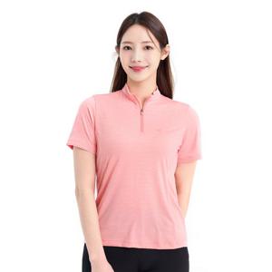 콜핑 여성 아이스본 스판 등산 반팔 반집업 티셔츠 2142TK831W