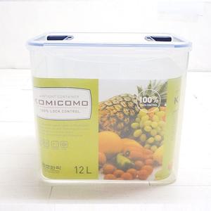 코미코모 밀폐용기 12L 밀폐용기 플라스틱밀폐용기 반찬통 반찬용기 음식보관 반찬보관 식재료보관 김치보