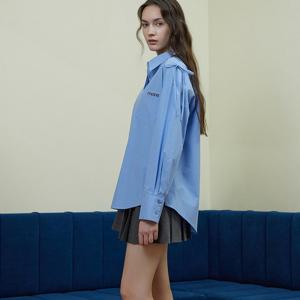 [에고이스트]드랍숄더 오버핏 롱 블라우스 ER4WB961