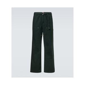 사카이 x Carhatt 벨티드 코튼 스트레이트 팬츠 P01120103