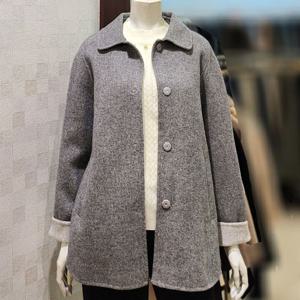 [벨라디터치]MARIOV1E4JK23 울 & 캐시미어 배색 재킷