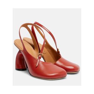 드리스반노튼 95 레더 슬링백 펌프스 P01080937