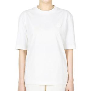 디몬트 몽클레어 여성 로고 패치 크루넥 반팔(아이보리) 8C00005 89A17 034