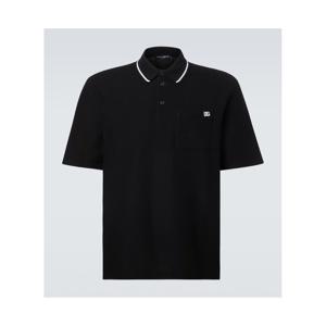 돌체앤가바나 DG 엠브로이더리 코튼 폴로 셔츠 P01077037