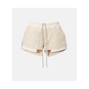 릭오웬스 Fog 코튼 리넨 버뮤다 쇼츠 P01068331