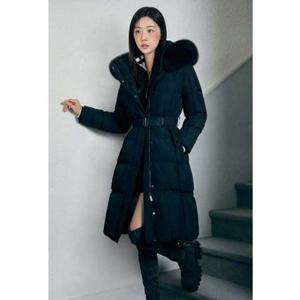 [에고이스트] (ER4TD007) 사가폭스퍼 시그니처 페미닌 롱 구스 다운