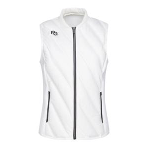 파리게이츠골프조끼 NQC 522C3JV973_WH 여성 우븐 블록 구스다운 집업 베스트