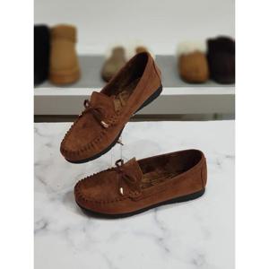 한슈 세이브존03 여성 리본장식 스웨이드 로퍼 단화 1.5cm AGHS94302seA