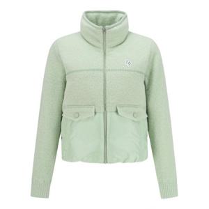 M 파리게이츠골프자켓 NQC 521D4SD607_MT 여성 구스 다운 믹스 부클 집업 가디건