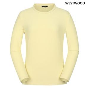 [웨스트우드] 여성 베이직 라운드 티셔츠 WN3WTTR418