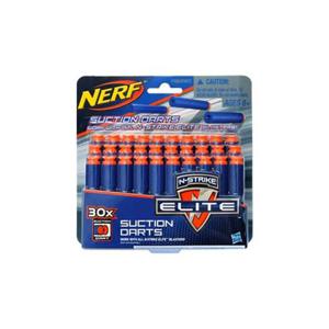 지구화학 너프 엘리트 흡착다트 30팩 흡착총 다트 다트총 너프건 어린이총