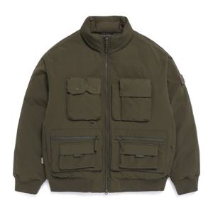 내셔널지오그래픽 N254UDW110 [NRN] 유틸리티 봄버 구스다운 점퍼 OLIVE KHAKI
