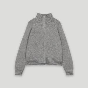 [코데즈컴바인]하이넥 골지 니트집업 CKD-PJ003WA