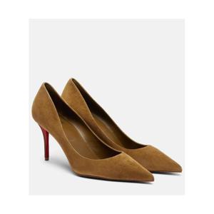 크리스찬루부탱 Miss Z 80 스웨이드 펌프스 P01119942