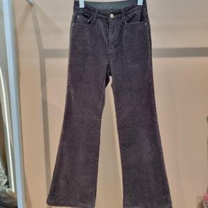 라티움 HC34 국내생산 코듀로이 안감기모 허리히든밴딩 신축성좋은 롱부츠컷 코듀로이 바지 T2543Pt02