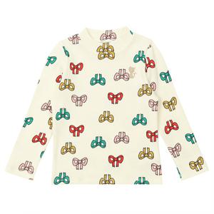 [프렌치캣(백)]IV 리본나염티셔츠(Q36DKT160)