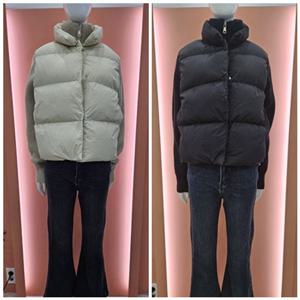 [수스]니트배색밑단스트링 패딩점퍼  S254NJPB52_US