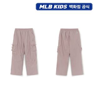 [MLB키즈PG] 걸즈 리본 카고 투웨이 융기모 우븐팬츠 (7FWPB1856-50PKM)