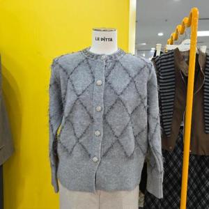 르피타 DP01 루미펄 라운드가디건 L254BKTC05