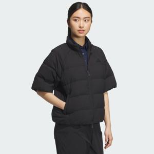 [아디다스골프 (정상슈즈)]여성  쇼트 슬리브 다운 폰초  JM9622