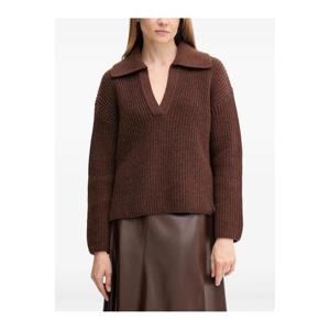 25 FW 바버 클래식 칼라 V넥 니트 LKN1675BR73 TP444651530