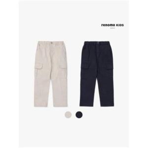 레노마키즈 HC12 일자핏 기모 카고 바지 R2342P233