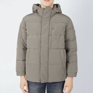 [게스]게스 남성 후드탈착 중힙다운 패딩 카키 MO4W5877 K