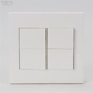 부품 아남르그랑 스위치(아펠라) 중 4구(화이트)