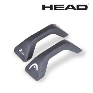 헤드 푸쉬업아령 2kg 2개입(그레이) 팔운동 어깨운동 상체강화운동 근력운동용품 헬스용품