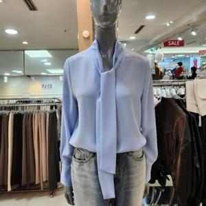 리안뉴욕 DP01 실키 스트랩 블라우스 RSAWBL050