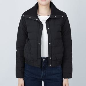 [게스]게스 여성 페더라이트 퍼포먼스 구스 경량패딩 블랙 YO4W5