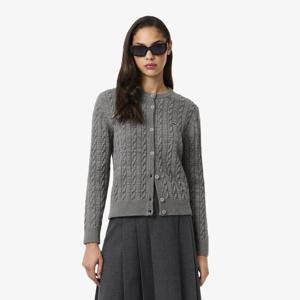 [라코스테공식] 여성 울코튼 케이블 가디건 AF0904-55N LIJ