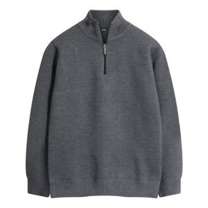 [해리슨] 반집업 기모 골지 니트 NGD1175