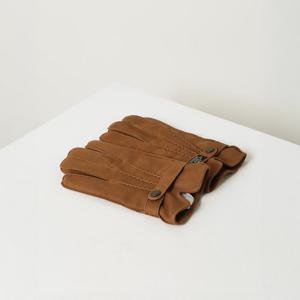 [헤지스] 남성 로고장식 가죽 엠보 장갑 HZGV5F101CM