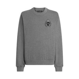 돌체앤가바나 로고 아플리케 스웨트셔츠 G9ABJZG7PJ7