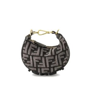 펜디 펜디그래피 모노그램 지퍼 미니 백 7AS089AUT4