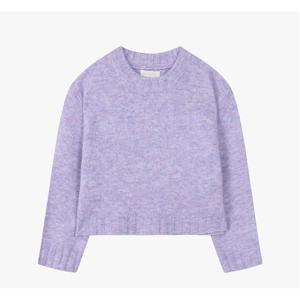 로엠걸즈 세미 크롭 풀오버스웨터티셔츠 RGKA25WY1